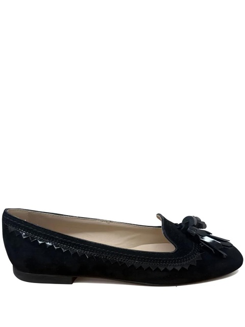 Tod's tassel-detail ballet flats - Black - zdjęcie produktu nr 1