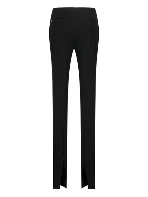 Sportmax split-hem trousers - Black - zdjęcie produktu nr 2