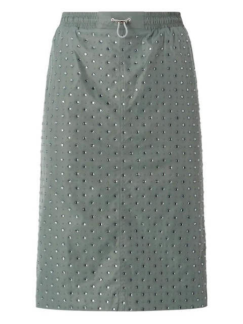 PINKO Alona embellished midi skirt - Green - zdjęcie produktu nr 2