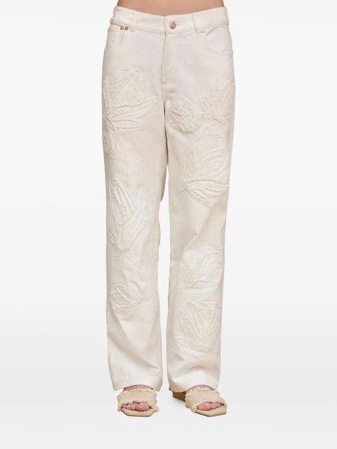 Cult Gaia Flo jeans - White - zdjęcie produktu nr 1
