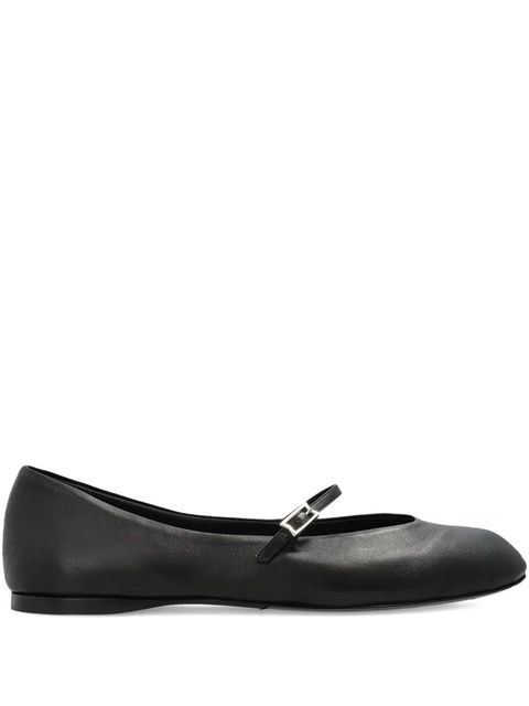 Max Mara leather ballet flats - 005 BLACK - zdjęcie produktu nr 1