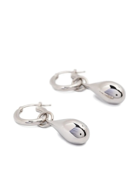 Marni teardrop hoop earrings - Silver - zdjęcie produktu nr 2