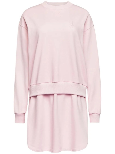 JW Anderson layered sweatshirt dress - Pink - zdjęcie produktu nr 1