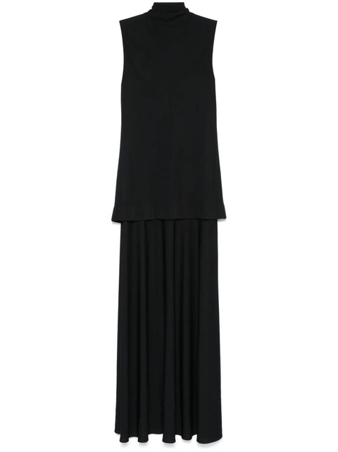 Jil Sander layered midi dress - Black - zdjęcie produktu nr 1
