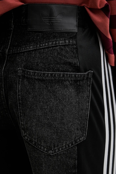 adidas Originals jeansy Denim Fb Pants damskie high waist KF2319 - zdjęcie produktu nr 2