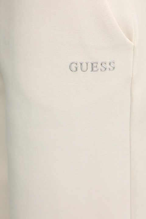 Guess spodnie dresowe AURELIA damskie kolor beżowy gładkie V5BB03 K1971 - zdjęcie produktu nr 2