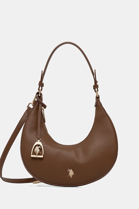 U.S. Polo Assn. torebka Jones kolor brązowy BIUJE8910WVP - zdjęcie produktu nr 1
