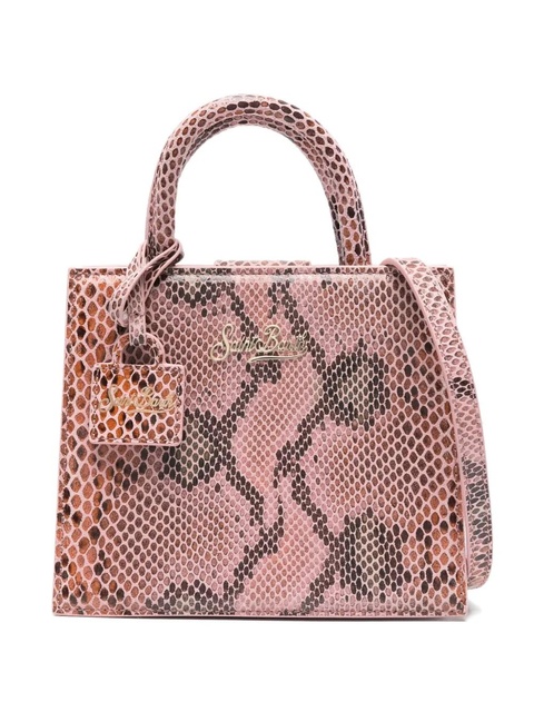 MC2 Saint Barth leather mini tote bag - Pink - zdjęcie produktu nr 1