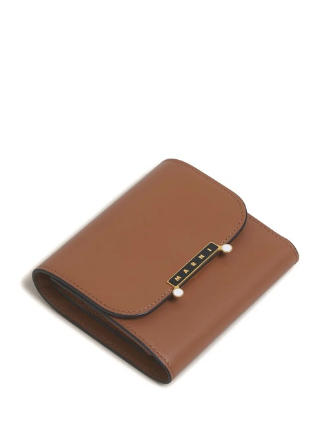 Marni leather wallet - Brown - zdjęcie produktu nr 2