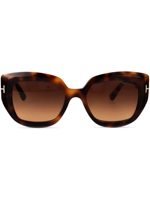 TOM FORD Eyewear square-frame sunglasses - Brown - zdjęcie produktu nr 1