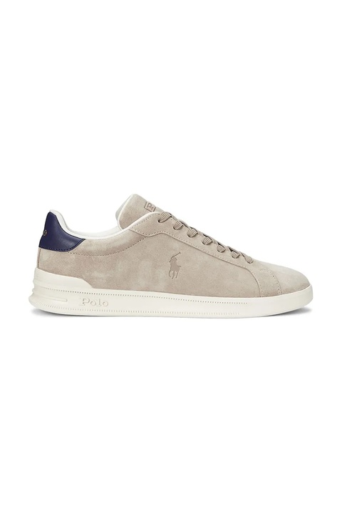 Polo Ralph Lauren sneakersy zamszowe Hrt Crt Ii kolor beżowy 809955691003 - zdjęcie produktu nr 1