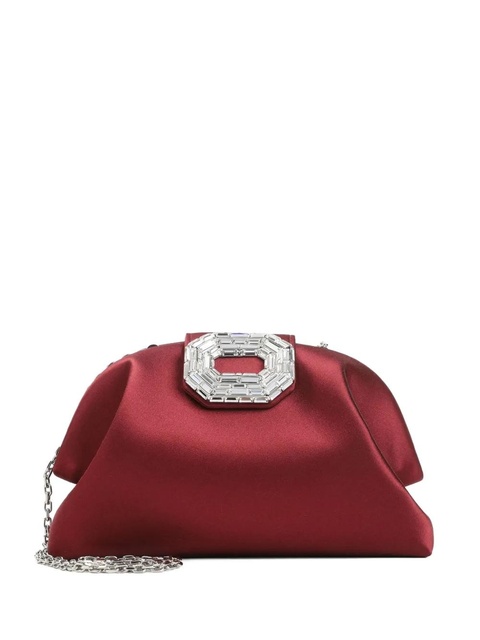 Amina Muaddi Camelia clutch bag - Red - zdjęcie produktu nr 2