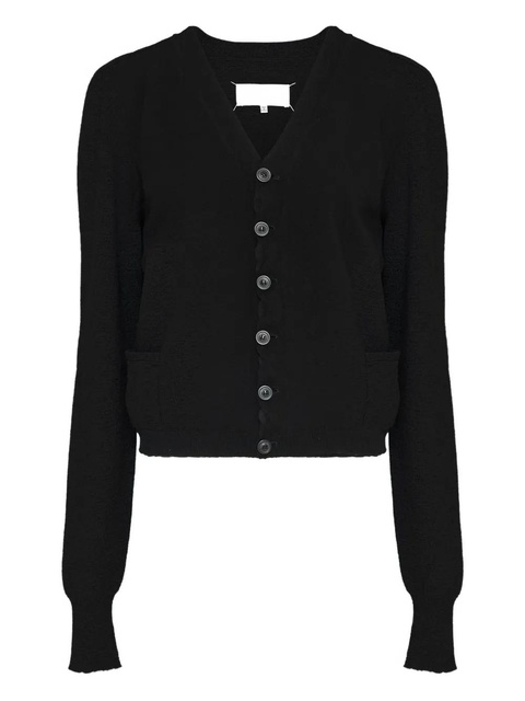 Maison Margiela wool cardigan - Black - zdjęcie produktu nr 1