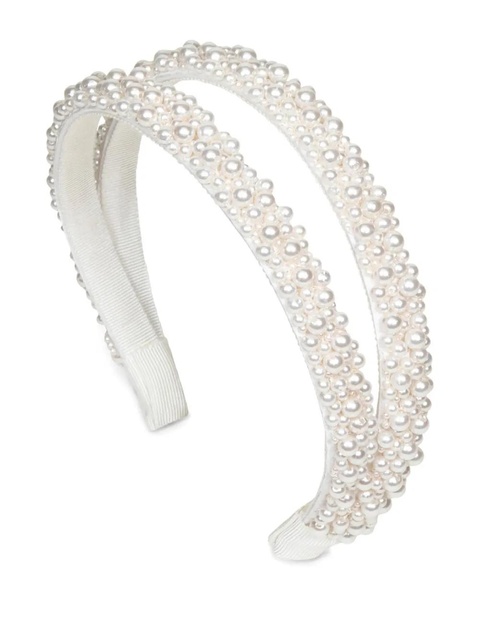 Jennifer Behr Ardeen headband - White - zdjęcie produktu nr 1