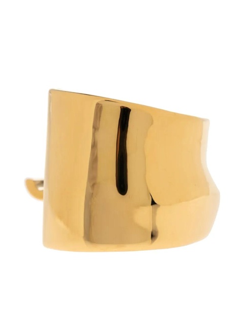 Jacquemus curved gold bracelet - Yellow - zdjęcie produktu nr 2