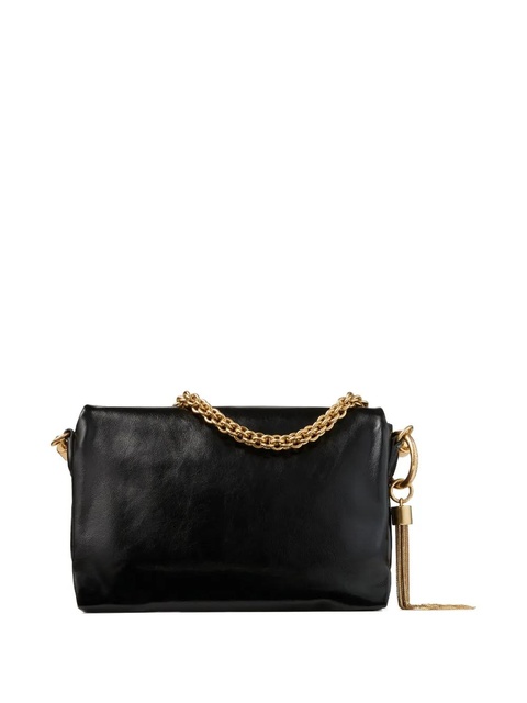Jimmy Choo Callie Flap chain tassel shoulder bag - Black - zdjęcie produktu nr 2