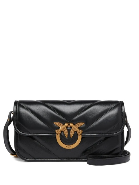 PINKO Love Bird-buckle shoulder bag - Black - zdjęcie produktu nr 2