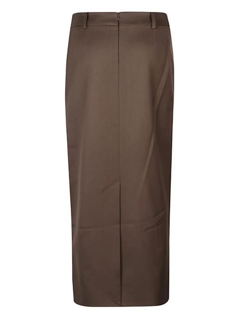 The Frankie Shop Alrose pencil skirt - Brown - zdjęcie produktu nr 2