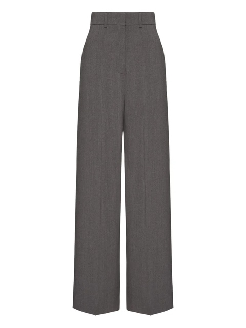 Valentino Garavani Active gabardine trousers - Grey - zdjęcie produktu nr 1