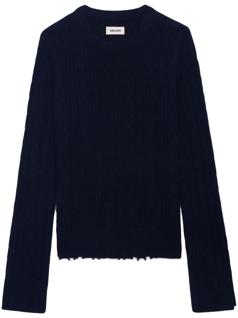 Zadig&Voltaire Jonasson sweater - Blue - zdjęcie produktu nr 1