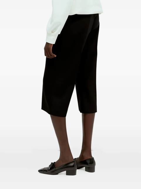 The Row flared crop trousers - Black - zdjęcie produktu nr 1