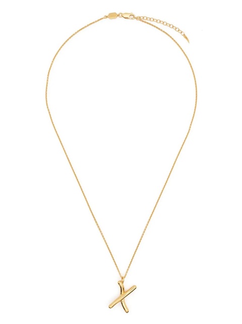 Missoma Curly Molten Initial necklace - Gold - zdjęcie produktu nr 2