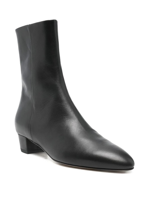 Aeyde 35mm Yasmin leather boots - Black - zdjęcie produktu nr 2
