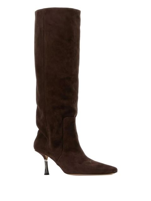 Paris Texas 75mm Bettina knee-high boots - Brown - zdjęcie produktu nr 2