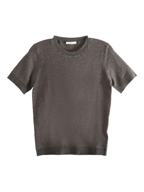 The Row cashmere T-shirt - Brown - zdjęcie produktu nr 2