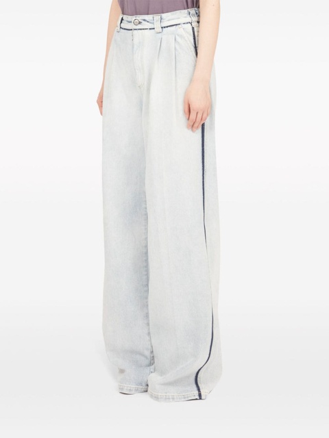 Maison Margiela Memory wide-leg jeans - Blue - zdjęcie produktu nr 2