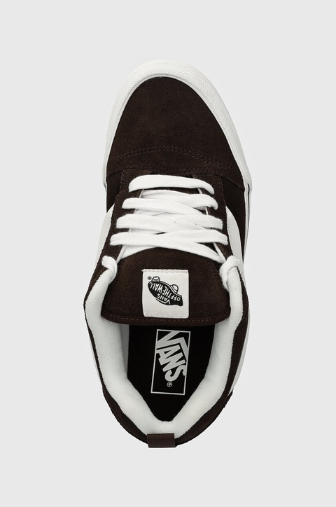 Vans tenisówki zamszowe Knu Skool kolor brązowy VN0009QCNWH1 - zdjęcie produktu nr 2