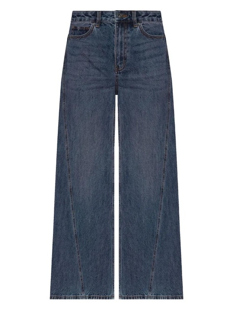 Self-Portrait wide-leg jeans - Blue - zdjęcie produktu nr 1