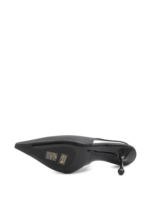 Jimmy Choo 80mm Isa pointed-toe slingback pumps - Black - zdjęcie produktu nr 2