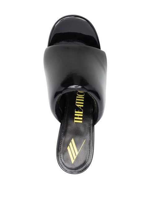 The Attico Rem 115mm sandals - Black - zdjęcie produktu nr 1