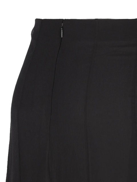 Chloé ruffled flared maxi skirt - Black - zdjęcie produktu nr 1