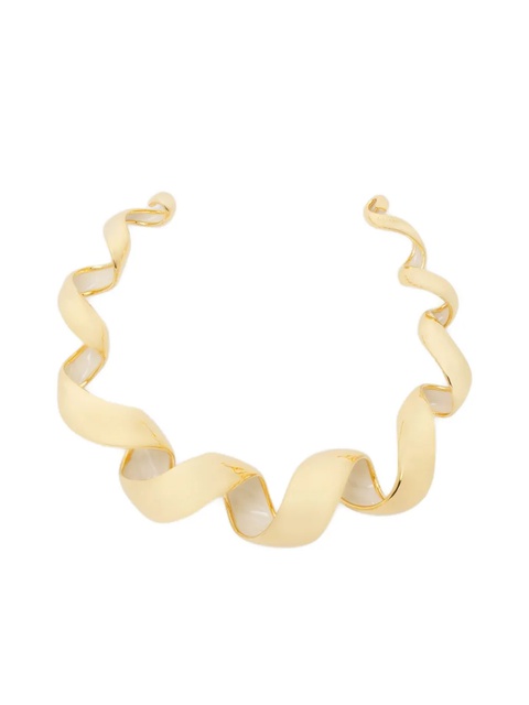 Lanvin twisted polished necklace - Gold - zdjęcie produktu nr 1