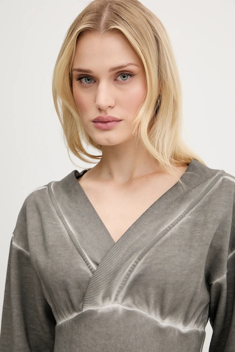 Karl Lagerfeld Jeans sukienka kolor szary mini dopasowana A3W13012 - zdjęcie produktu nr 2