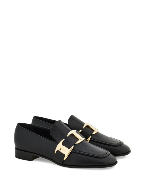 Ferragamo Vara leather loafers - Black - zdjęcie produktu nr 2