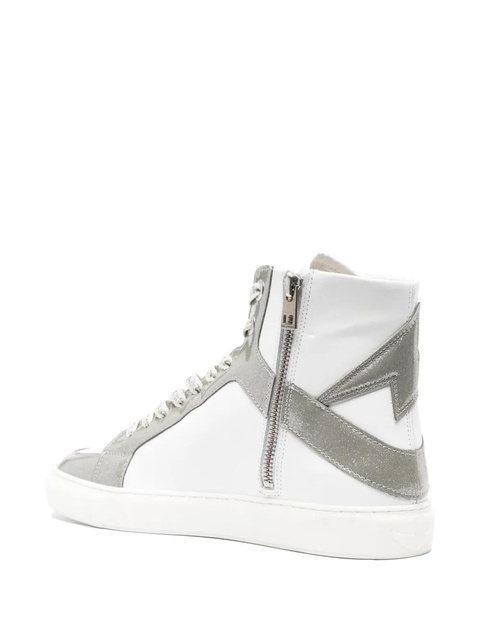 Zadig&Voltaire High Flash Infinity leather sneakers - White - zdjęcie produktu nr 2