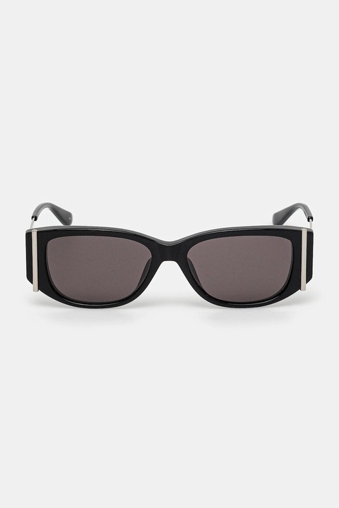 Alexander McQueen okulary przeciwsłoneczne damskie kolor czarny AM0494SA - zdjęcie produktu nr 2