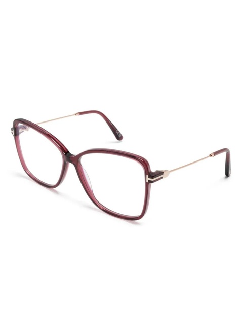 TOM FORD Eyewear butterfly-frame glasses - Pink - zdjęcie produktu nr 2