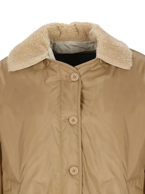Weekend Max Mara shearling-collar jacket - Brown - zdjęcie produktu nr 1