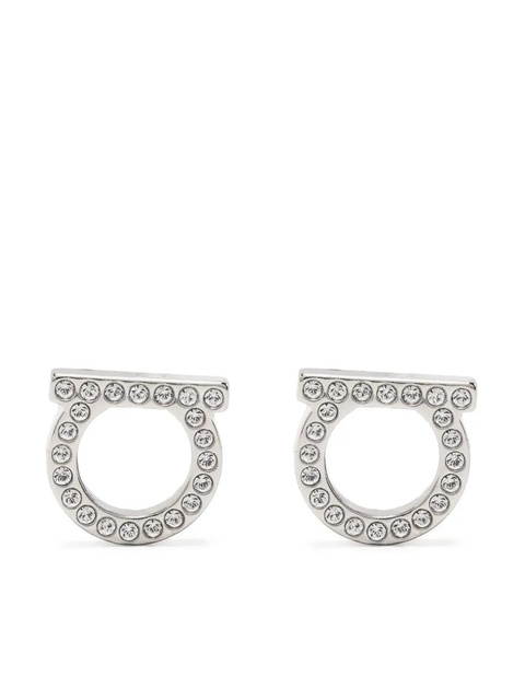 Ferragamo embellished Gancini earrings - Silver - zdjęcie produktu nr 1
