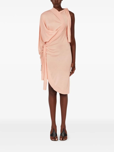 Ferragamo asymmetric knitted dress - Pink - zdjęcie produktu nr 1