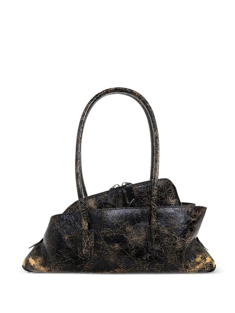 The Attico small La Passeggiata top-handle zip tote bag - Black - zdjęcie produktu nr 1