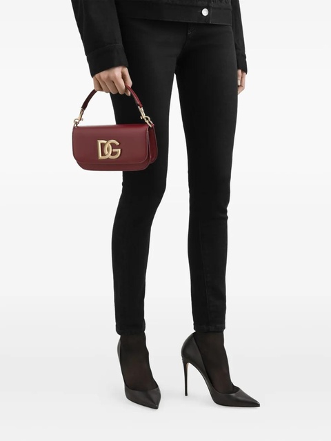 Dolce & Gabbana leather shoulder bag - Red - zdjęcie produktu nr 2