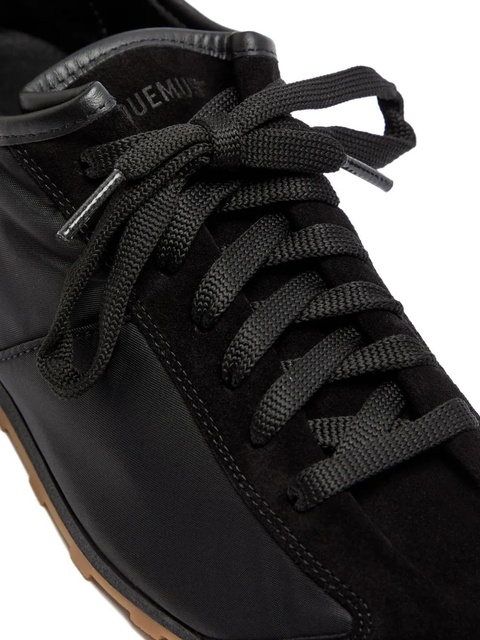 Jacquemus The Teniis lace-up trainers - Black - zdjęcie produktu nr 2