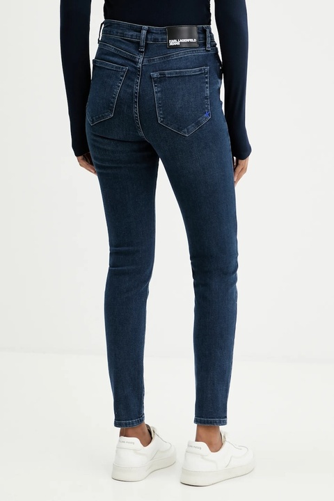 Karl Lagerfeld Jeans jeansy damskie kolor granatowy A4W10025 - zdjęcie produktu nr 2