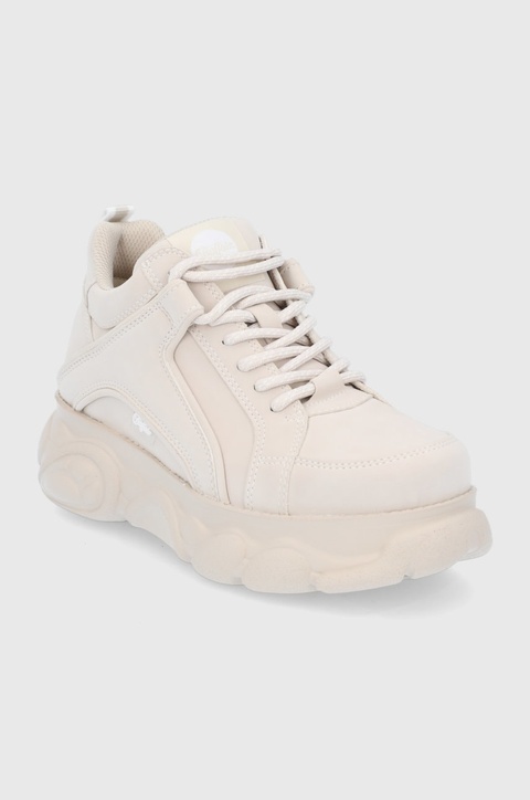 Buffalo sneakersy CLD Corin kolor beżowy na platformie 1630396 - zdjęcie produktu nr 2