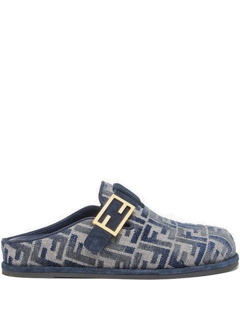 FENDI FF-pattern mule - Blue - zdjęcie produktu nr 1
